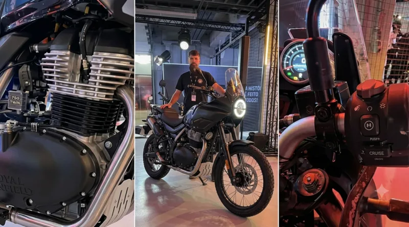 Royal Enfield Himalayan 750 Showcased in Brazil With New 750cc Twin