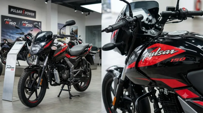 Next-Gen Bajaj Pulsar 150 Spied at Dealership Ahead of Launch