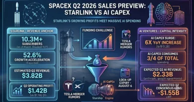 SpaceX Q2 2026 Sales Report