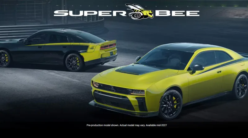 2027 Dodge Charger Super Bee Debuts with 600 HP Twin-Turbo Inline-Six