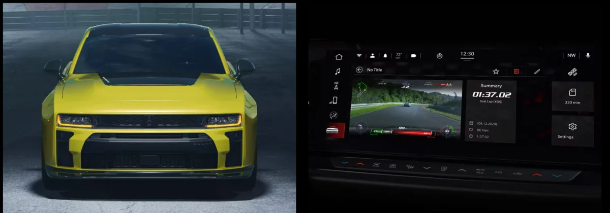 2027 Charger Super Bee features a redesigned front fascia with updated headlights.