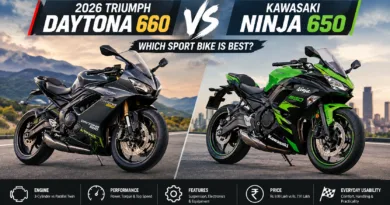 2026 Triumph Daytona 660 vs Kawasaki Ninja 650