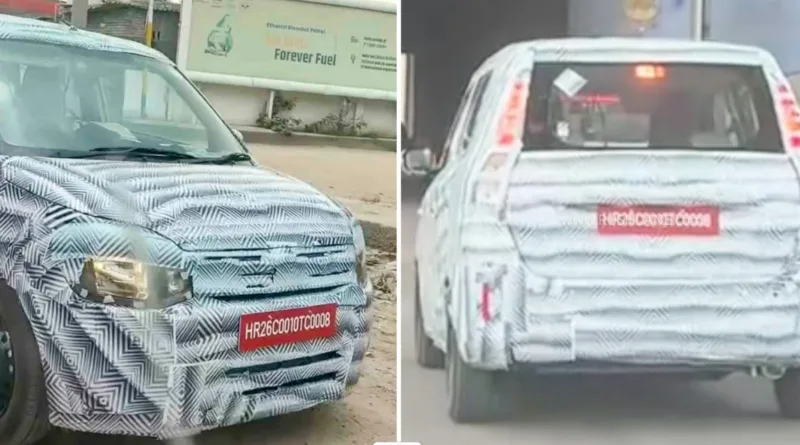 2026 Maruti WagonR Facelift Spied With New 3-Cylinder Engine and Underbody CNG (picture: RushLane)