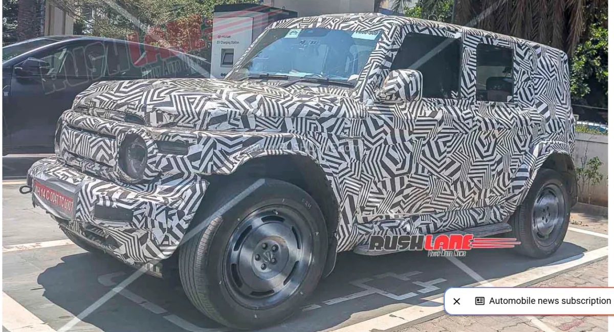 JSW Chery eSUV Spotted Testing at Charging Station