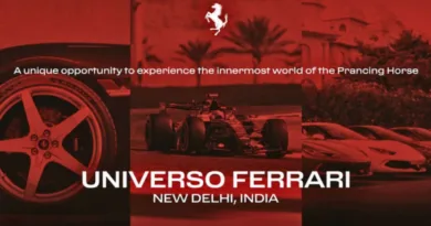 Ferrari Universo Exhibition Heading To India