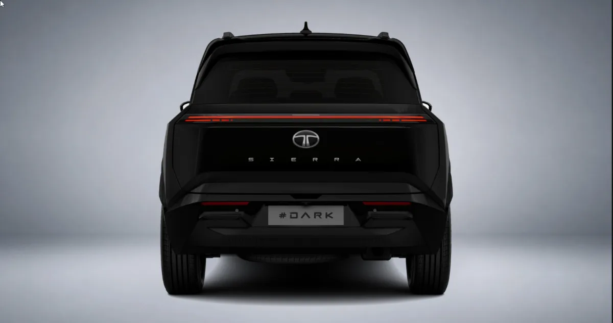 Tata Motors has added a new Dark Edition to the Sierra lineup in India.