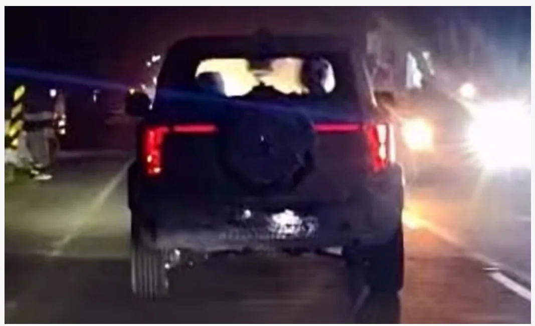 Mahindra Vision S Spied With Connected LED Tail Lights