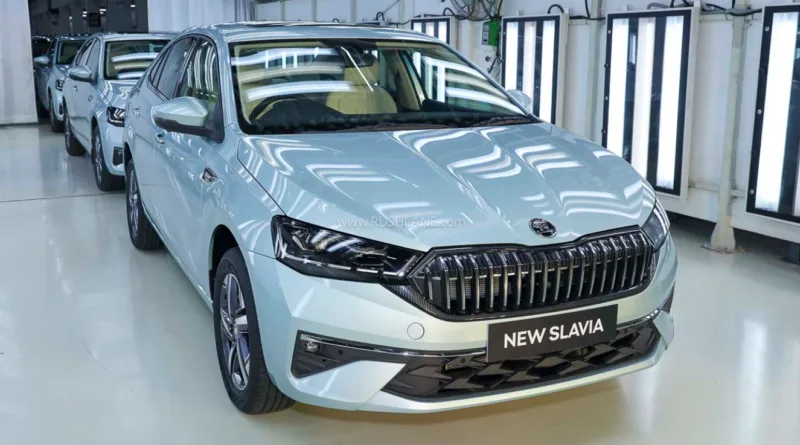 Skoda Slavia Facelift Production Begins in Pune