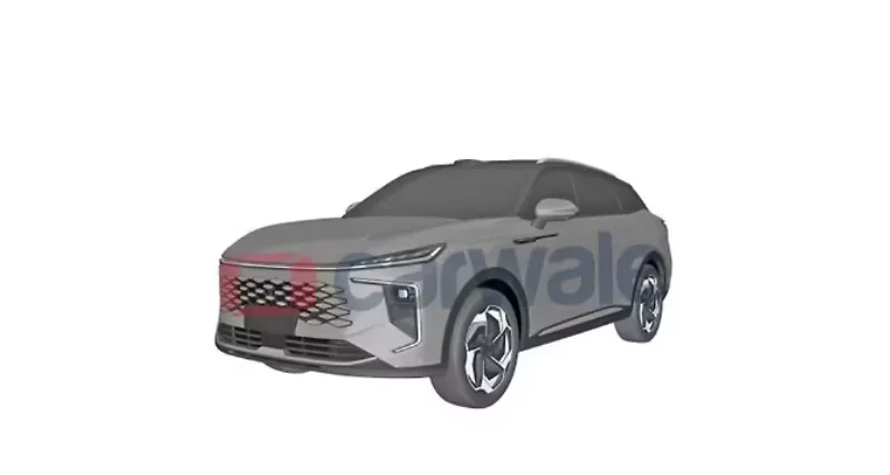Chery Exeed EX6, Omoda 9 Facelift Patented in India