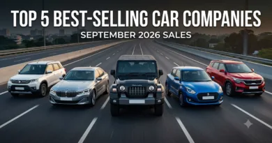Top 5 Best-Selling Car Companies in September 2026