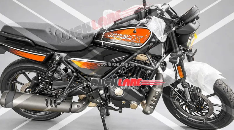 New Harley-Davidson X350T Spied in India