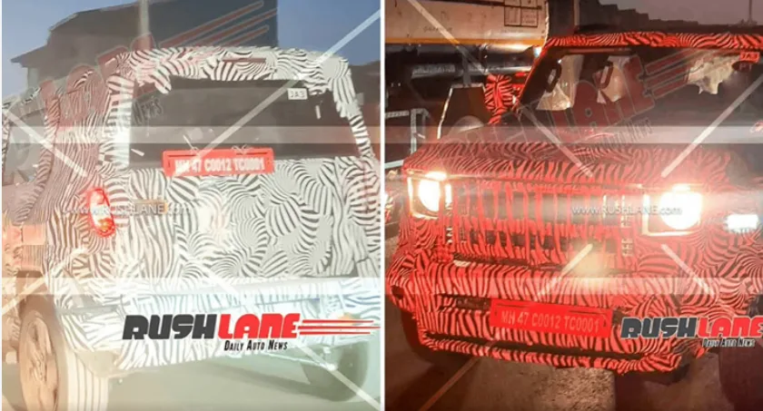 Mahindra Vision T Spied Testing for the First Time