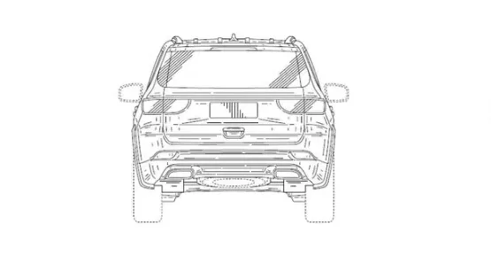 Next-Gen Jeep Compass Patent Drawing Surfaces in India