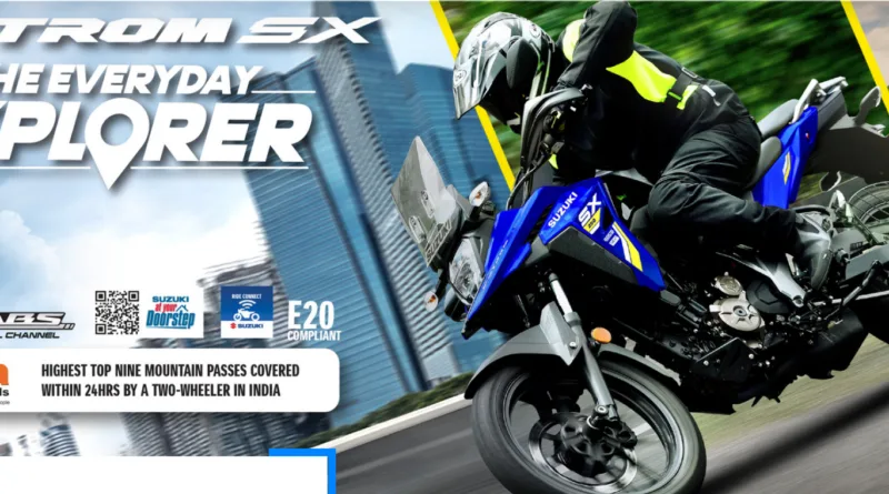 Suzuki V-Strom SX Gets New Colour at Rs. 2.02 Lakh