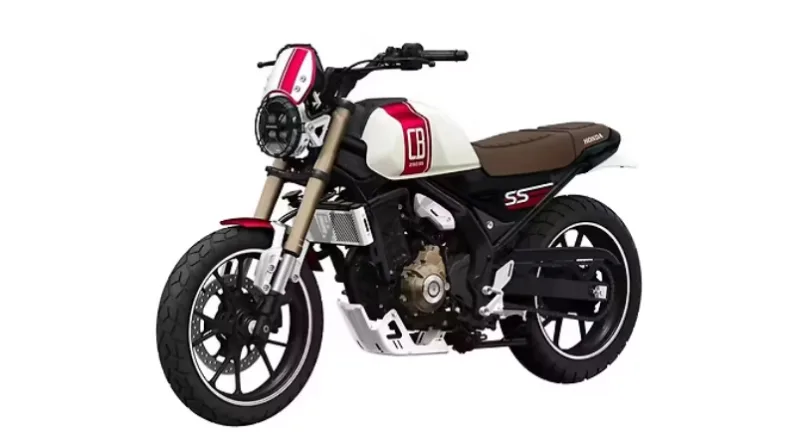 Honda has unveiled the new Honda CB250SS Scrambler Concept at the CIMA motorcycle trade show in Chongqing, China.