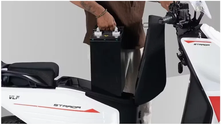 VLF Strada uses a hub-mounted BLDC electric motor that produces 4.8kW of peak power and 34Nm of peak torque.