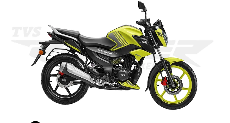 The updated TVS Raider 125 retains the same sporty streetfighter-inspired design as the existing motorcycle.
