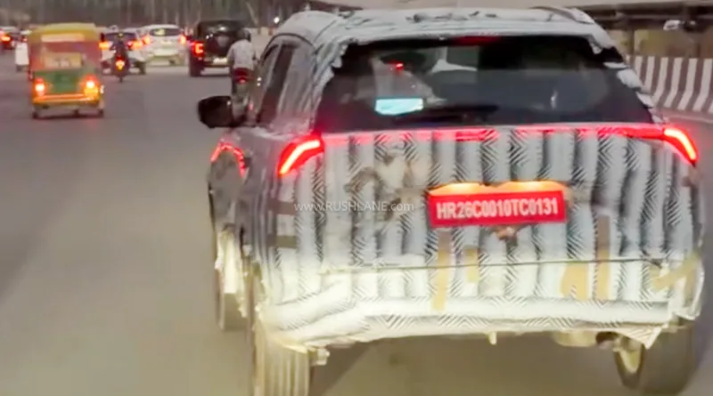 2026 Maruti Suzuki Victoris Spied Testing