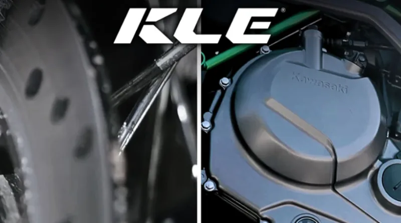 Upcoming Kawasaki KLE650 Teased