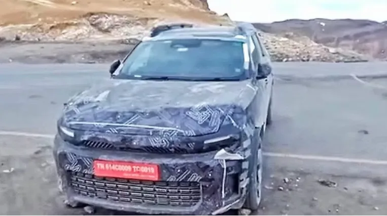 spy shots suggest a redesigned front bumper with a revised air intake and new detailing.