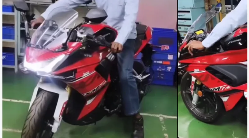 Hero Karizma XMR 250 Spotted Again in New Red Colour