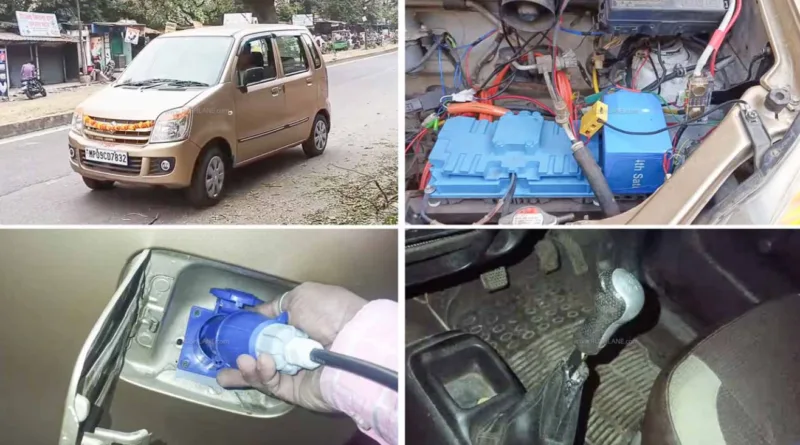 You Can Convert Old Maruti WagonR to Electric for Rs. 2.25 Lakh