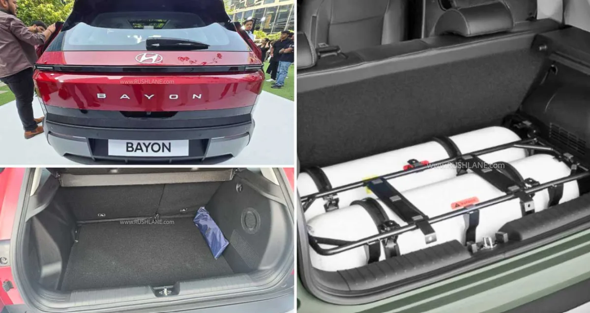 Hyundai Bayon CNG Powertrain and CNG Setup