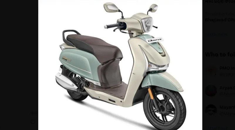 Hero Destini 110 Classique Edition Launched at Rs. 76,400
