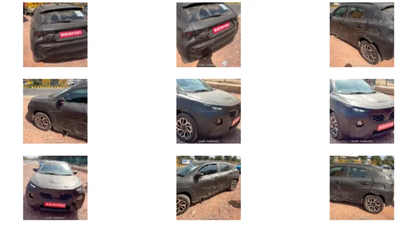 Maruti Fronx Facelift Spied
