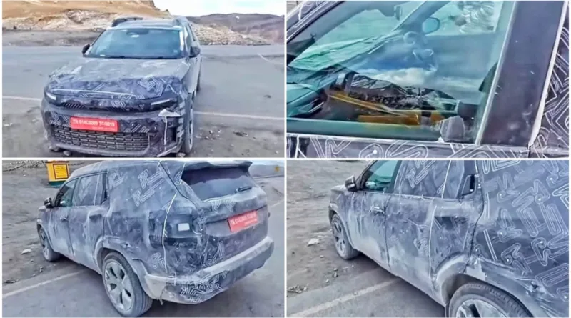 Renault Duster 7-Seater Spied Again